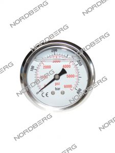46TRK26#PR-GAUGE Манометр для NORDBERG 46TRK26