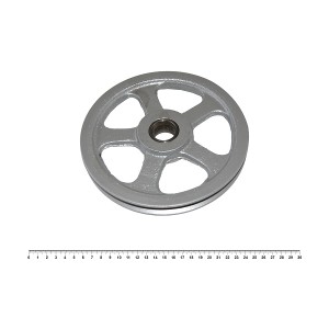 CLF7000A-02-02 Шкив тросовый поперечины 1-ручейковый с втулкой для TST470C