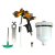 Пневматический краскопульт HUBERTH RP15010HV-13